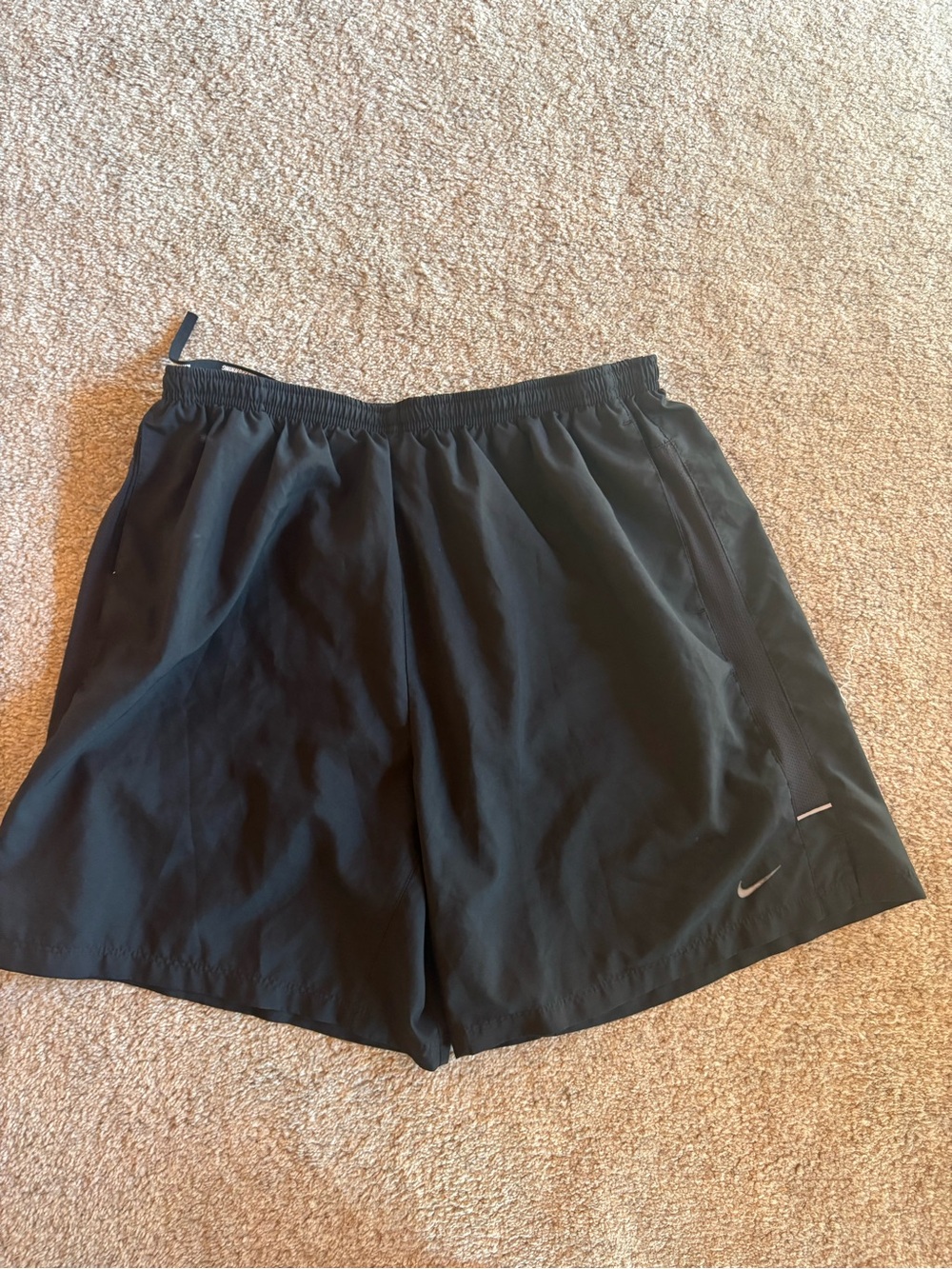 Nike womens Black Athletic Shorts